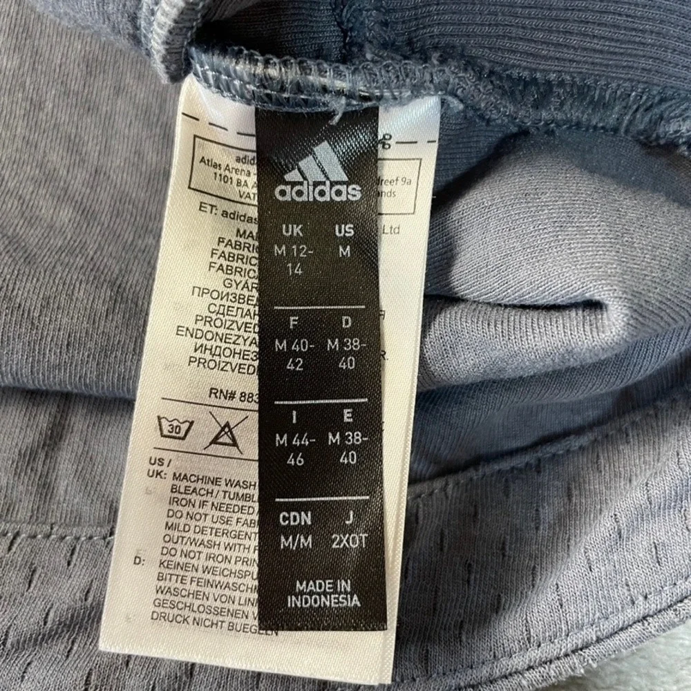 Adidas Womens Sz Medium Gray Mesh Body Full Zip Hooded Squad‎ Jacket Performance